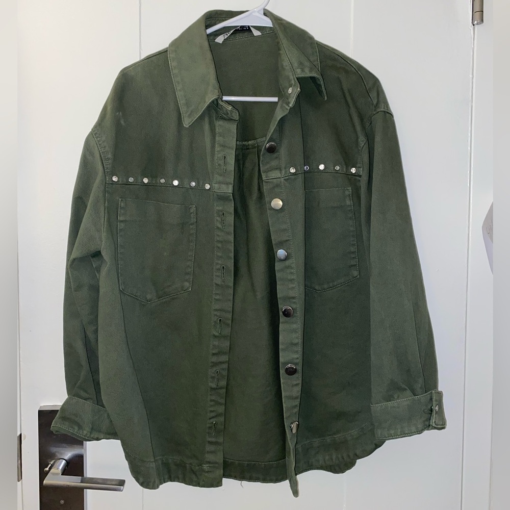 Embellished Zara Casual Jacket